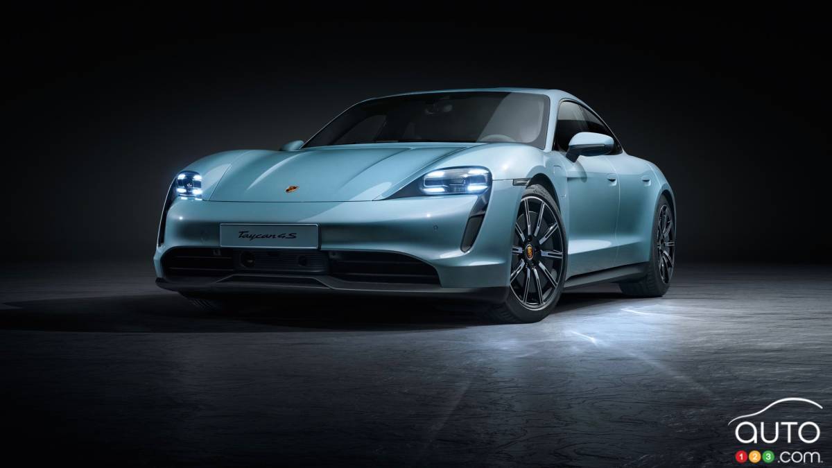 Porsche Launches a Base Version of its Taycan, the 4S